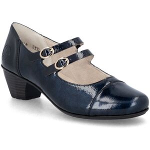Rieker 41758-14 Navy patent Womens Mary Jane Shoes in a Plain Man-made in Size 40 Rieker 41758-14 Navy patent Womens Mary Jane Shoes in a Plain Man-made in Size 40