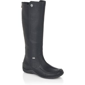 Rieker 79990-00 Black Womens knee-high boots in a Plain Man-made in Size 37 Rieker 79990-00 Black Womens knee-high boots in a Plain Man-made in Size 37