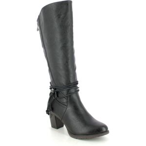 Rieker 96059-00 Black Womens knee-high boots in a Plain Man-made in Size 36 Rieker 96059-00 Black Womens knee-high boots in a Plain Man-made in Size 36