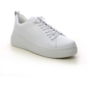 Rieker W2301-80 WHITE LEATHER Womens trainers in a Plain Leather in Size 40 Rieker W2301-80 WHITE LEATHER Womens trainers in a Plain Leather in Size 40