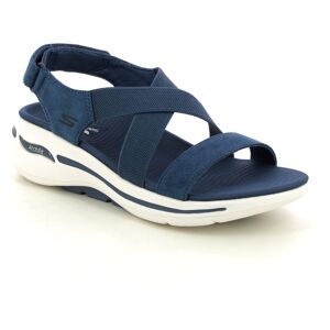 Skechers Arch Fit Go Walk Sandal NVY Navy Womens Walking Sandals 140257 in a Plain Textile in Size 7 Skechers Arch Fit Go Walk Sandal NVY Navy Womens Walking Sandals 140257 in a Plain Textile in Size 7