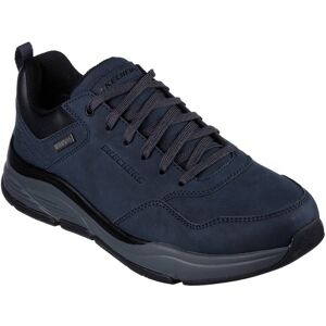 Skechers Benago Hombre NVY Navy Mens comfort shoes 210021 in a Plain Leather in Size 7 Skechers Benago Hombre NVY Navy Mens comfort shoes 210021 in a Plain Leather in Size 7