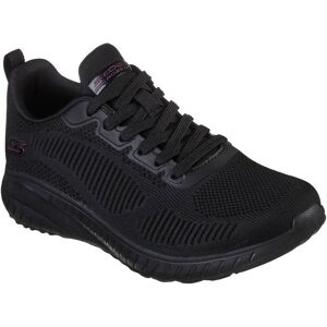 Skechers Bobs Squad Chaos BBK Black Womens trainers 117209 in a Plain Textile in Size 6 Skechers Bobs Squad Chaos BBK Black Womens trainers 117209 in a Plain Textile in Size 6