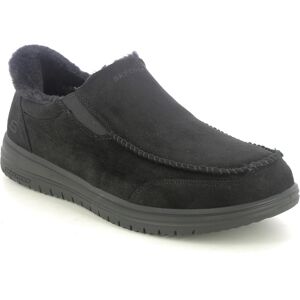 Skechers Murette Slip Ins BBK Black Mens slippers 205606 in a Plain Textile in Size 11 Skechers Murette Slip Ins BBK Black Mens slippers 205606 in a Plain Textile in Size 11