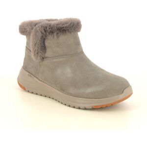 Skechers On The Go Tex DKTP Dark Taupe Womens Winter Boots 144775 in a Plain Man-made in Size 8 Skechers On The Go Tex DKTP Dark Taupe Womens Winter Boots 144775 in a Plain Man-made in Size 8