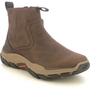 Skechers Respected Boot COC Cocoa Brown Mens Winter Boots 205176 in a Plain Leather in Size 13 Skechers Respected Boot COC Cocoa Brown Mens Winter Boots 205176 in a Plain Leather in Size 13
