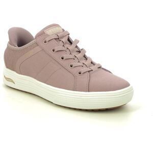 Skechers Slip Ins Arcade MVE Mauve Womens trainers 177205 in a Plain Canvas in Size 6 Skechers Slip Ins Arcade MVE Mauve Womens trainers 177205 in a Plain Canvas in Size 6