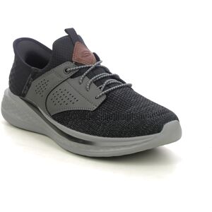 Skechers Slip Ins Slade Camben BKGY Black grey Mens trainers 210889 in a Plain Textile in Size 7 Skechers Slip Ins Slade Camben BKGY Black grey Mens trainers 210889 in a Plain Textile in Size 7