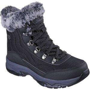 Skechers Trego Mid Tex BBK Black Womens Winter Boots 167893 in a Plain Man-made in Size 5 Skechers Trego Mid Tex BBK Black Womens Winter Boots 167893 in a Plain Man-made in Size 5