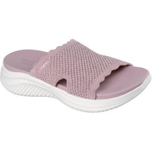 Skechers Ultra Flex Slide MVE Mauve Womens Slide Sandals 164055 in a Plain Textile in Size 8 Skechers Ultra Flex Slide MVE Mauve Womens Slide Sandals 164055 in a Plain Textile in Size 8
