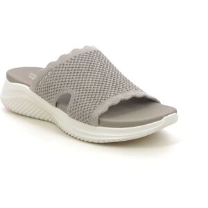 Skechers Ultra Flex Slide TPE Taupe Womens Slide Sandals 164055 in a Plain Textile in Size 5 Skechers Ultra Flex Slide TPE Taupe Womens Slide Sandals 164055 in a Plain Textile in Size 5