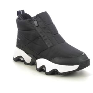 Sorel Kinetic Zip Tex Black White Womens Winter Boots 2058681-012 in a Plain Textile in Size 7 Sorel Kinetic Zip Tex Black White Womens Winter Boots 2058681-012 in a Plain Textile in Size 7