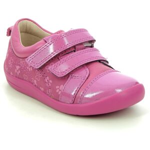 Start Rite Pawprint Hot Pink Kids first shoes 0799-66F in a Plain Leather in Size 8 Start Rite Pawprint Hot Pink Kids first shoes 0799-66F in a Plain Leather in Size 8