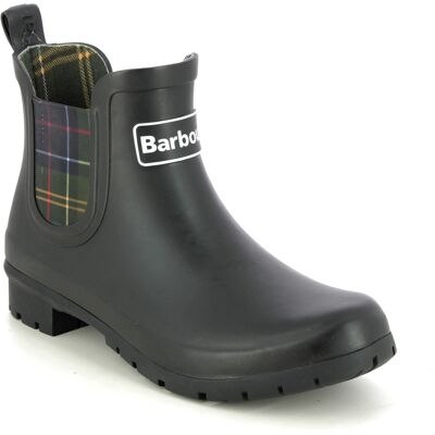 Barbour Kingham Wellie Black Womens Chelsea Boots LRF0088-BK11 in a Plain Man-made in Size 8 Barbour Kingham Wellie Black Womens Chelsea Boots LRF0088-BK11 in a Plain Man-made in Size 8