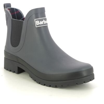 Barbour Mallow Wellie Charcoal Womens Chelsea Boots LRF0091-GY78 in a Plain Rubber in Size 8 Barbour Mallow Wellie Charcoal Womens Chelsea Boots LRF0091-GY78 in a Plain Rubber in Size 8
