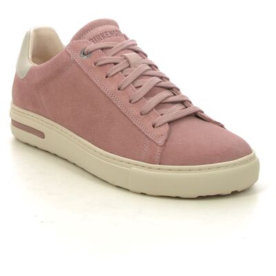 Birkenstock Bend Low Ladies Pink suede Womens lacing shoes 103208563 in a Plain Suede Leather in Size 40 Birkenstock Bend Low Ladies Pink suede Womens lacing shoes 103208563 in a Plain Suede Leather in Size 40