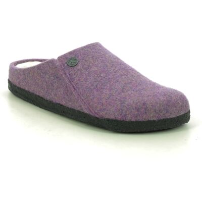 Birkenstock Zermatt Fur Narrow Mauve Womens slipper mules 1030898 in a Plain Felt in Size 37 Birkenstock Zermatt Fur Narrow Mauve Womens slipper mules 1030898 in a Plain Felt in Size 37
