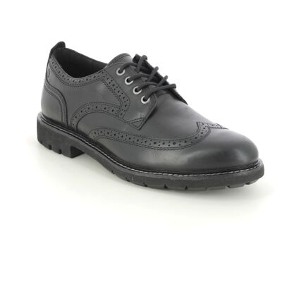 Clarks Batcombe Far Wing Black leather Mens Brogues 7343-87G in a Plain Leather in Size 7.5 Clarks Batcombe Far Wing Black leather Mens Brogues 7343-87G in a Plain Leather in Size 7.5