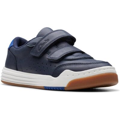 Clarks Urban Solo K Navy Leather Kids Boys Toddler Shoes 7666-06F in a Plain Leather in Size 9 Clarks Urban Solo K Navy Leather Kids Boys Toddler Shoes 7666-06F in a Plain Leather in Size 9