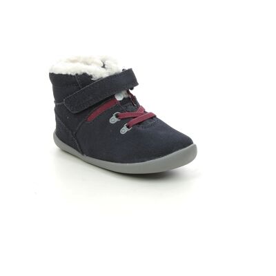 Clarks Roamer Snug T Navy Suede Kids Boys First Shoes 6143-67G in a Plain Suede Leather in Size 3.5 Clarks Roamer Snug T Navy Suede Kids Boys First Shoes 6143-67G in a Plain Suede Leather in Size 3.5