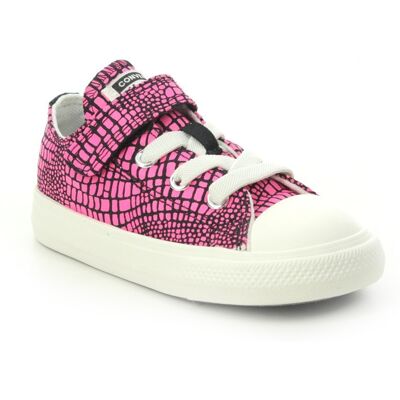 Converse Allstar 1v Fuchsia Kids toddler girls trainers 770163C-009 in a Plain in Size 7 Converse Allstar 1v Fuchsia Kids toddler girls trainers 770163C-009 in a Plain in Size 7