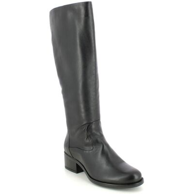 Creator Juanolong Black leather Womens knee-high boots IB19926-31 in a Plain Leather in Size 37 Creator Juanolong Black leather Womens knee-high boots IB19926-31 in a Plain Leather in Size 37