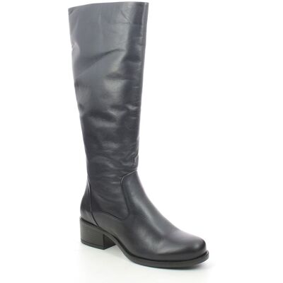 Creator Juanolong Navy leather Womens knee-high boots IB19926-70 in a Plain Leather in Size 36 Creator Juanolong Navy leather Womens knee-high boots IB19926-70 in a Plain Leather in Size 36