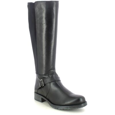 Creator Prima Long Black leather Womens knee-high boots IB2506B-31 in a Plain Leather in Size 37 Creator Prima Long Black leather Womens knee-high boots IB2506B-31 in a Plain Leather in Size 37