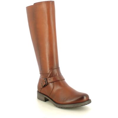 Creator Prima Long Tan Leather Womens knee-high boots IB25222-11 in a Plain Leather in Size 39 Creator Prima Long Tan Leather Womens knee-high boots IB25222-11 in a Plain Leather in Size 39