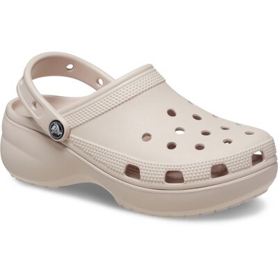 Crocs Classic Platform Beige Womens shoes 206750-6UR in a Plain Man-made in Size 7 Crocs Classic Platform Beige Womens shoes 206750-6UR in a Plain Man-made in Size 7