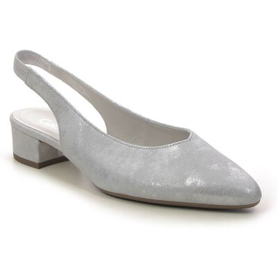 Gabor Mack Off White Womens Slingback Shoes 61.520.61 in a Plain Suede in Size 5.5 Gabor Mack Off White Womens Slingback Shoes 61.520.61 in a Plain Suede in Size 5.5