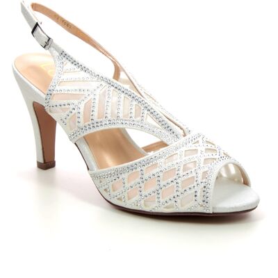 Lotus Natalia Amelia Off white Womens Heeled Sandals in a Plain in Size 6 Lotus Natalia Amelia Off white Womens Heeled Sandals in a Plain in Size 6