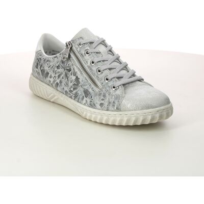 Rieker N0900-90 Light grey Womens lacing shoes in a Plain Man-made in Size 38 Rieker N0900-90 Light grey Womens lacing shoes in a Plain Man-made in Size 38