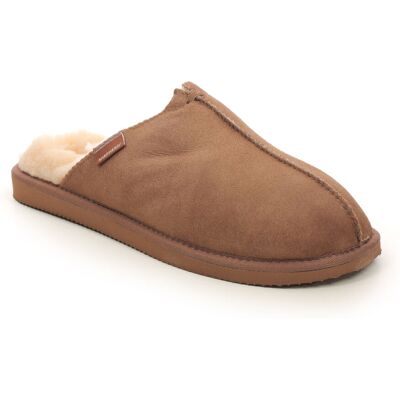 Shepherd of Sweden Hugo Brown Mens mules 1201-052 in a Plain Leather in Size 44 Shepherd of Sweden Hugo Brown Mens mules 1201-052 in a Plain Leather in Size 44