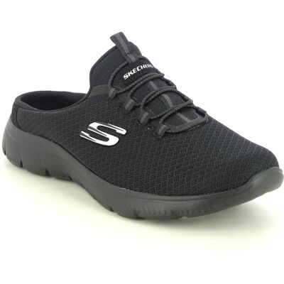 Skechers Summits Mule BBK Black Womens slipper mules 149529 in a Plain Man-made in Size 5 Skechers Summits Mule BBK Black Womens slipper mules 149529 in a Plain Man-made in Size 5