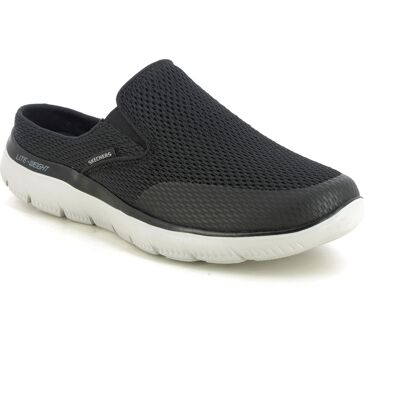 Skechers Summits Vindicator BLK Black Mens mules 232296 in a Plain Man-made in Size 11 Skechers Summits Vindicator BLK Black Mens mules 232296 in a Plain Man-made in Size 11