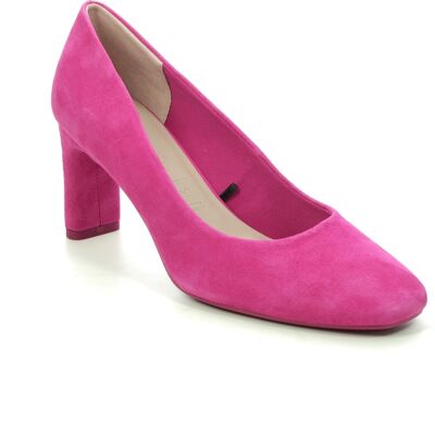 Tamaris Ruth 77 Fuchsia Womens High Heels 22403-20-513 in a Plain Textile in Size 37 Tamaris Ruth 77 Fuchsia Womens High Heels 22403-20-513 in a Plain Textile in Size 37