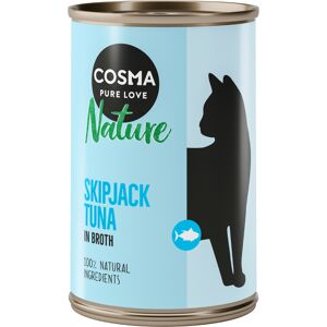 Cosma Nature Wet Cat Food - 75% Meat, Sensitive, Tuna, 12x140g Cosma Nature Wet Cat Food - 75% Meat, Sensitive, Tuna, 12x140g