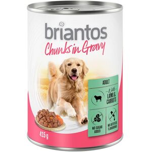 Briantos Lamb, Salmon & Beef Wet Dog Food - 24 x 415g Briantos Lamb, Salmon & Beef Wet Dog Food - 24 x 415g