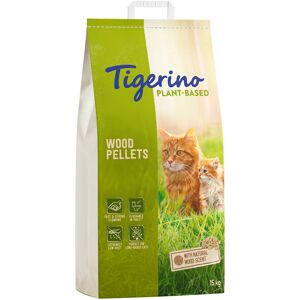 Tigerino Plant-Based Bois-Pellets Litter for Cats - Natural Wood Scent - 8kg Tigerino Plant-Based Bois-Pellets Litter for Cats - Natural Wood Scent - 8kg