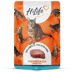 HiLife Cat Pouches 18 x 70g - Tuna Flakes in Jelly HiLife Cat Pouches 18 x 70g - Tuna Flakes in Jelly