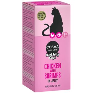 Cosma Mini Jelly Cups - Assorted Flavors - Cat Snack Cosma Mini Jelly Cups - Assorted Flavors - Cat Snack