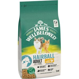 James Wellbeloved Adult Cat Hairball Hypoallergenic Turkey & Rice - 1.5kg James Wellbeloved Adult Cat Hairball Hypoallergenic Turkey & Rice - 1.5kg