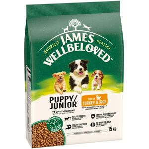 James Wellbeloved - Puppy Dry Food Turkey and Rice - 15kg - Puppy - Dog Food James Wellbeloved - Puppy Dry Food Turkey and Rice - 15kg - Puppy - Dog Food