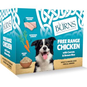 Burns Free Range Chicken with Carrots & Brown Rice 6 x 395g - 6 x 395g Burns Free Range Chicken with Carrots & Brown Rice 6 x 395g - 6 x 395g