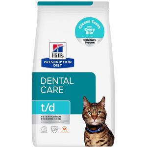 Hill's Prescription Diet Feline t/d Dental Care - Chicken - 8kg Hill's Prescription Diet Feline t/d Dental Care - Chicken - 8kg