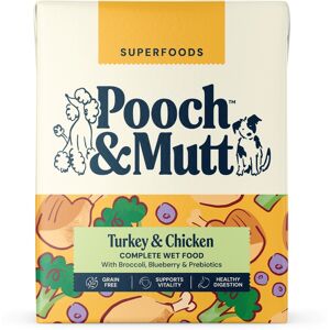Pooch & Mutt Pooch and Mutt Wet Dog Food - Turkey & Chicken - 12 x 375g Pooch & Mutt Pooch and Mutt Wet Dog Food - Turkey & Chicken - 12 x 375g