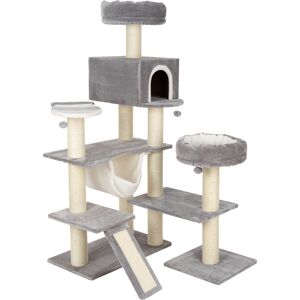 Zooplus Cat Tree - Large Multi-Platform Gray Zooplus Cat Tree - Large Multi-Platform Gray