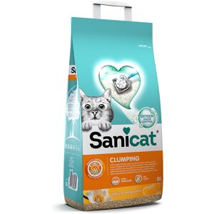 Sanicat Vanilla Mandarin Clumping Cat Litter - 8l Sanicat Vanilla Mandarin Clumping Cat Litter - 8l