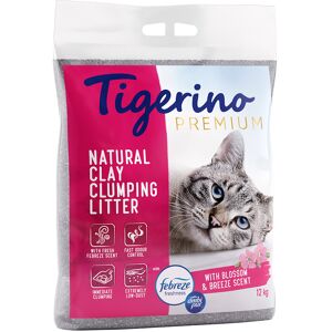 Tigerino Blossom & Breeze Cat Litter - Odor Control, 2x12kg Tigerino Blossom & Breeze Cat Litter - Odor Control, 2x12kg